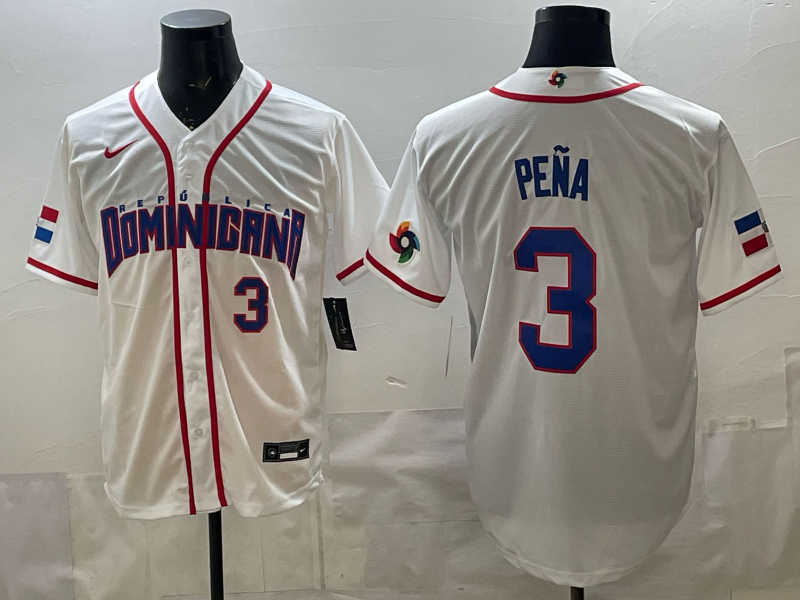 Men 2026 World cup white MLB Nike jersey 0056